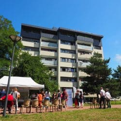 Inauguration de la Résidence Léo Ferré à Annemasse